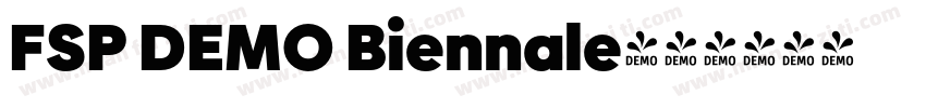 FSP DEMO Biennale字体转换
